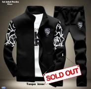 St jaket Porche Hitam