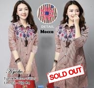 Tunik salur Bordir Mocca