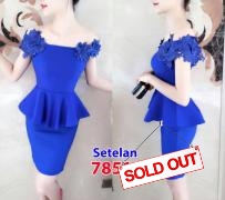 setelan import 7851 blue