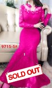 Longdress import  9715-5 fanta