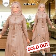 Attelier kids brukat mocca