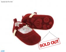 Sandal Girl  Pw043 maroon