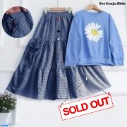 Set Senja Kids Biru