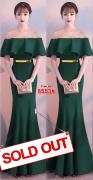 Longdress import 8553 hijau