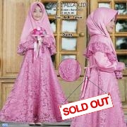 Syari mila brukat kids dusty