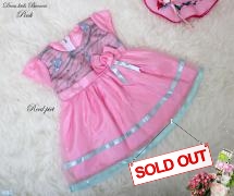 Dress kids bianca pink