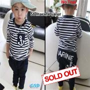 Setelan marine salur pjg