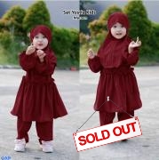 Set yostia kids Maroon