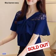 Blus karren navy