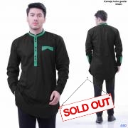 Kemeja Koko Gaufar hitam