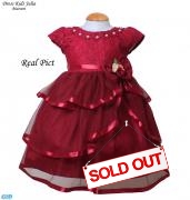 Dress Kids Julia maroon
