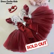 Dress Kids Corlia Maroon