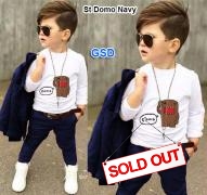 Setelan domo navy