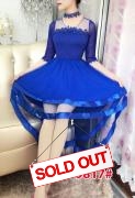 Dress import 9817 blue