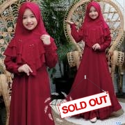 Maryanti kids maroon