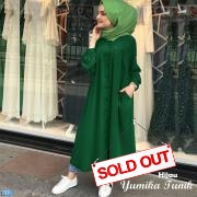 Yumika tunik hijau