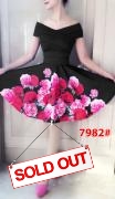 Mini dress import 7982 Black