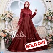 Thalia Maxi Maroon
