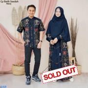 Cp Batik Saedah navy