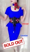 Setelan import 7913 blue