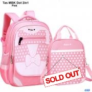 Tas Mbk dot 2in1 pink