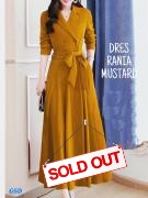 Dress rania mustard