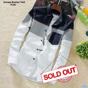 Kemeja Bastian twill putih