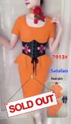 Setelan import 7913 orange