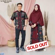 Cp Batik Saedah maroon