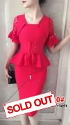 Setelan import 1830 red