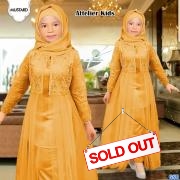 Attelier kids brukat mustard