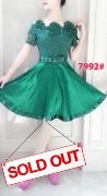 Dress import 7992 hijau