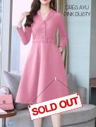 Dress Ayu dusty pink