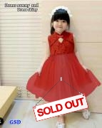 Dress Sunny red