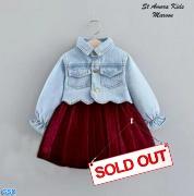 St Amora Kids 3in1 maroon