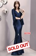 Longdress import 8259 navy