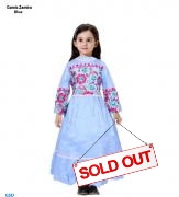 Gamis Zamira  kids blue