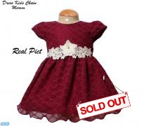 Dress Kids Chain maroon