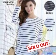Blus line-blus garis