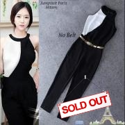 Jumpsuit Paris Hitam
