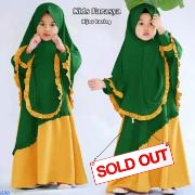 Kids Farasya hijau kuning