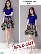 Dress Glowing Rose blue