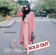 Set Viola 3in1 pink dusty