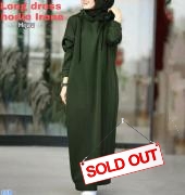 Maxi Hoodie irene hijau