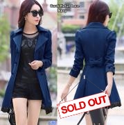 Cardi Katun Lace navy