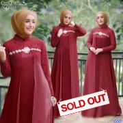 Maxi Rosilia maroon