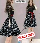 Magna dress Melati abu