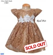 Dress Kids Paula coklat