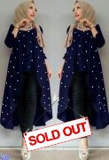 Tunik Viane mutiara navy
