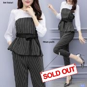 Set Saluri hitam putih